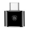 Adapter Baseus Mini przejściówka z USB-A na USB-C OTG - czarny